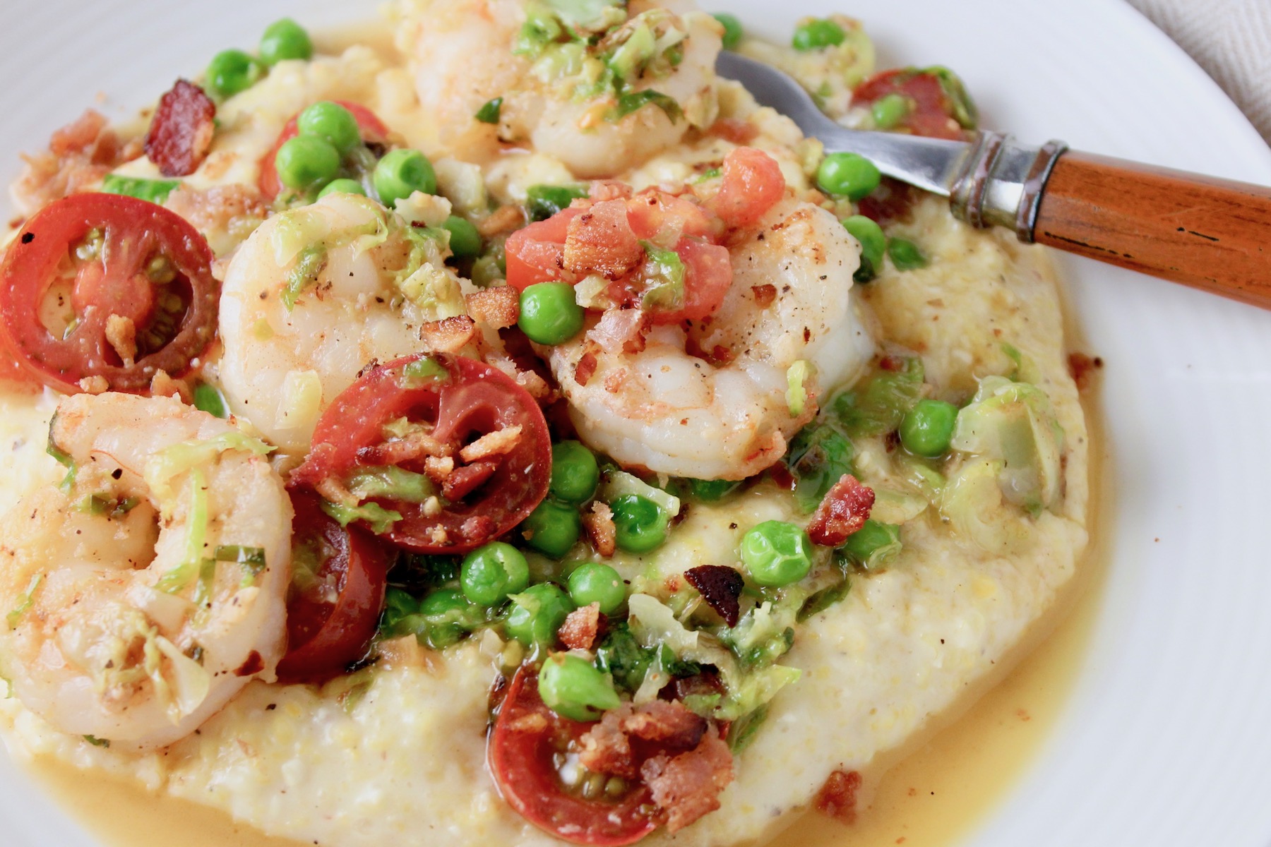 Smoky Shrimp and Stone-Ground Grits