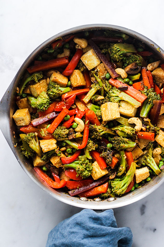 Vegan Tofu and Vegetable Stir-Fry