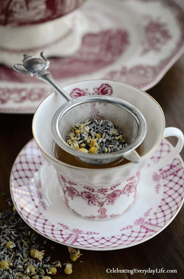 Chamomile-Lavender Tea Elixir