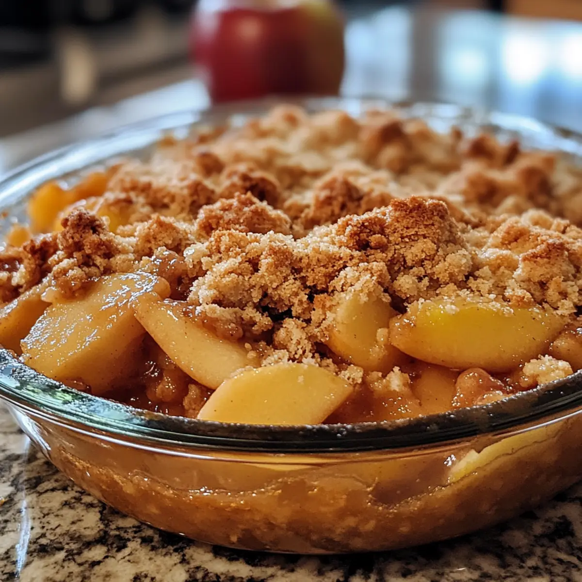 Oven-Baked Apple Crisp