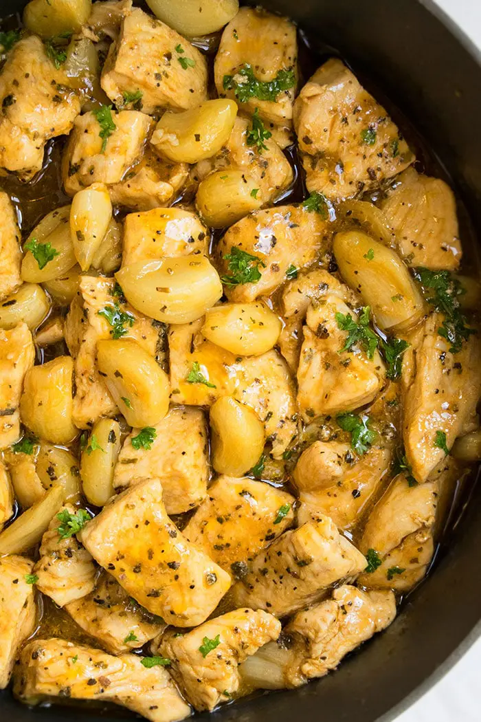 One-Pot Chicken and Broccoli with Garlic and Ginger