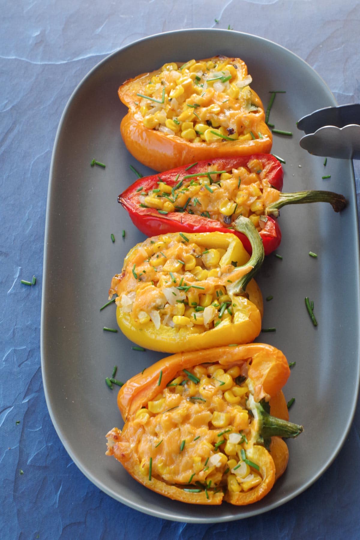 Minas Gerais Corn and Cheese Stuffed Peppers