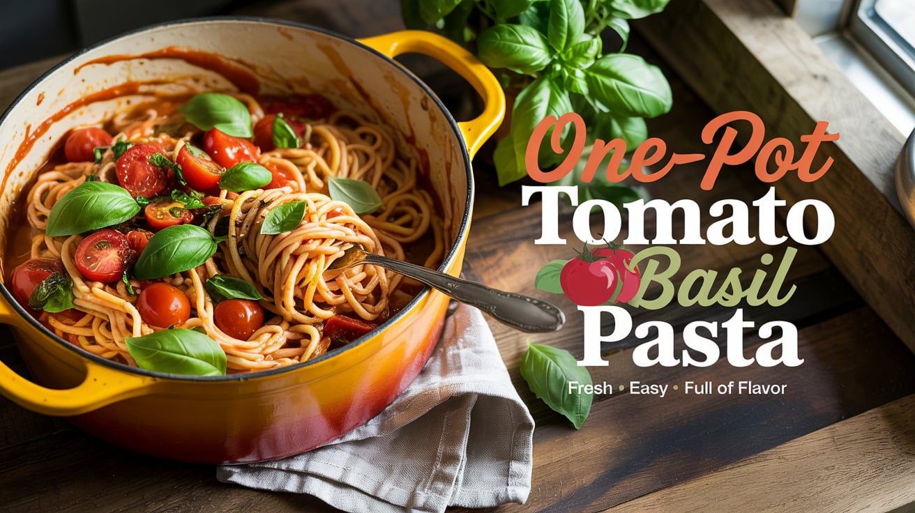 One-Pan Tomato and Basil Pasta