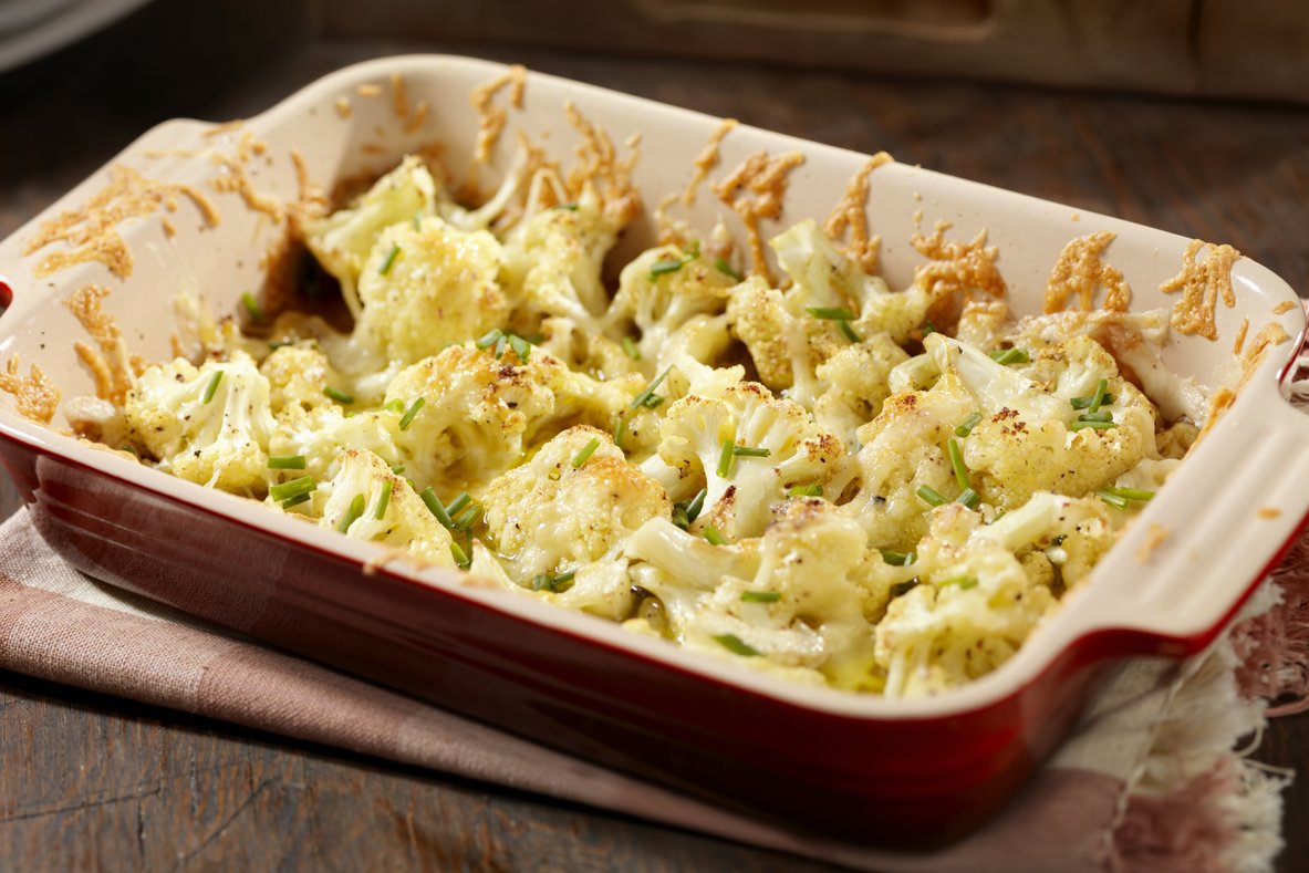 Roasted Garlic-Herb Cauliflower