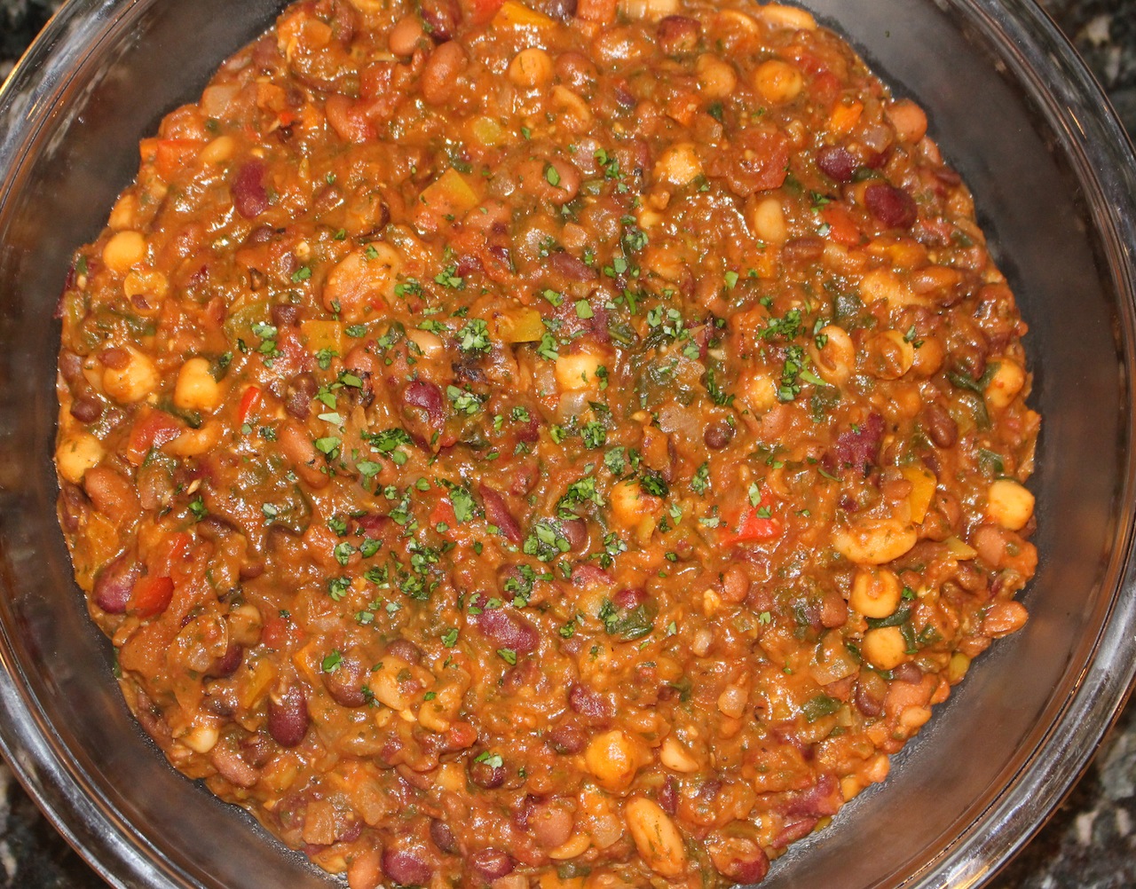 Five-Bean Slow-Cooker Chili