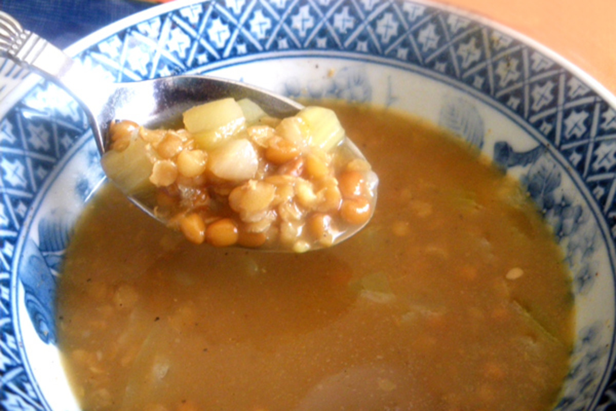 Moroccan-Spiced Lentil and Vegetable Soup