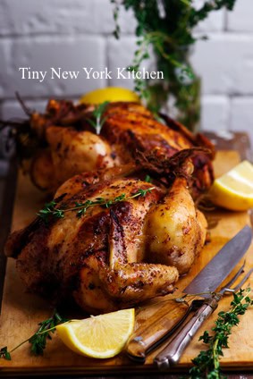 Herb-Rubbed Chicken with Lemon