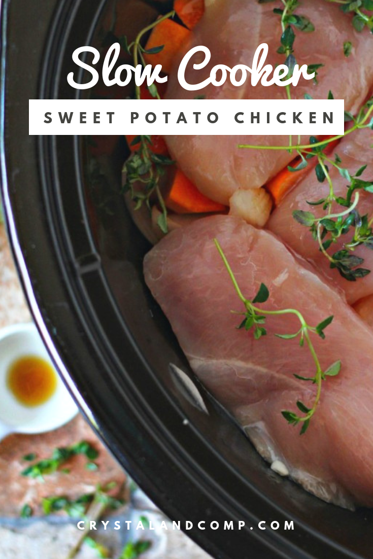 Slow-Cooked Lemon-Ginger Chicken with Sweet Potato