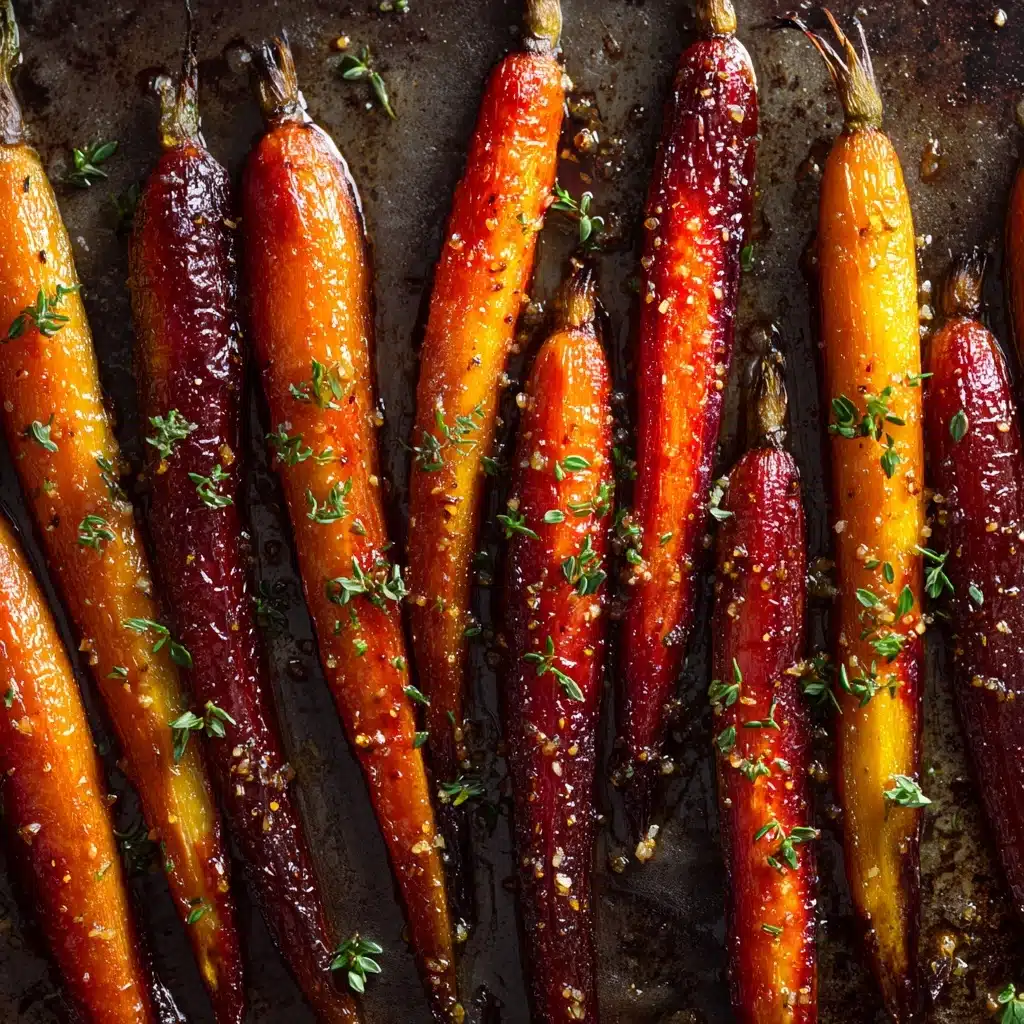 Maple-Glazed Roasted Carrots with Walnuts