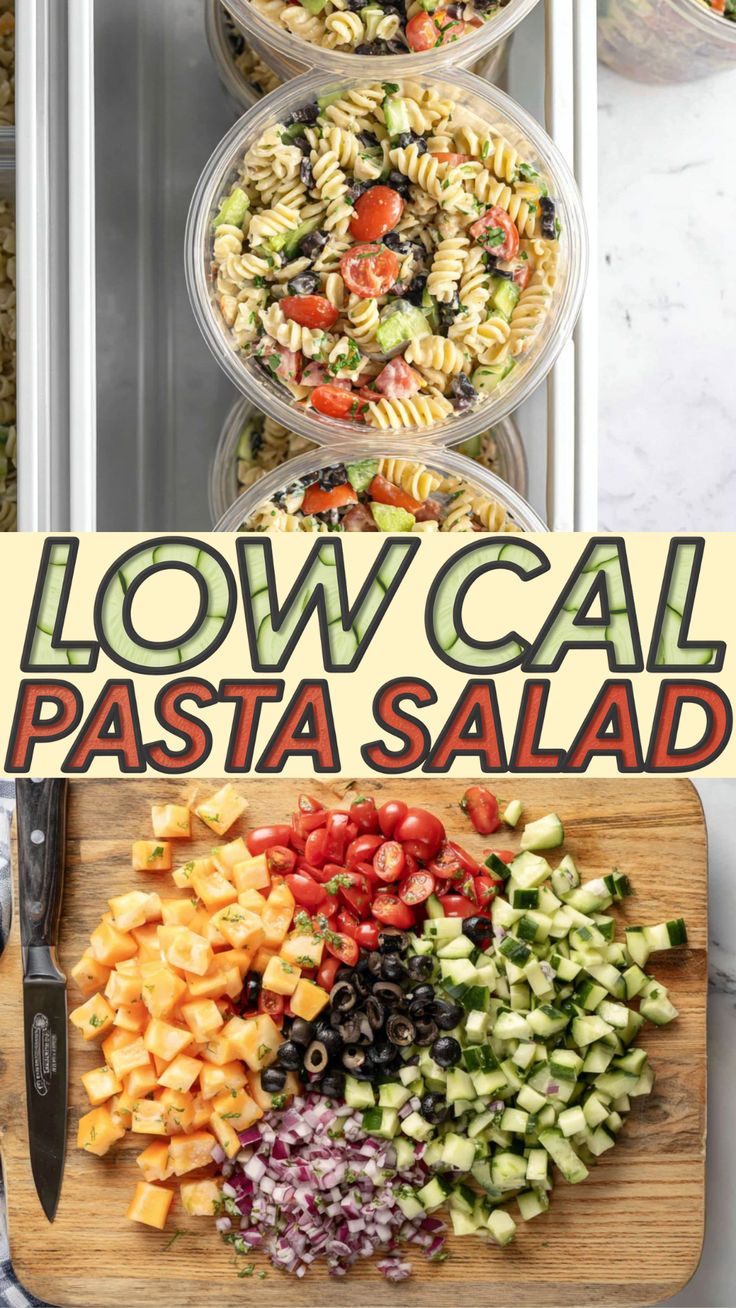 Low-Calorie Pasta Salad