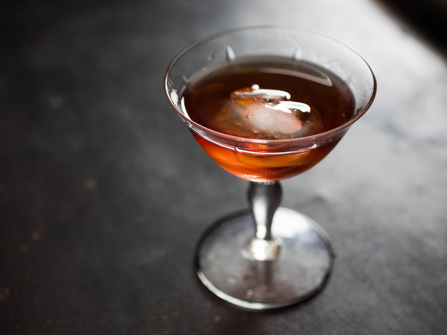 Rye Cinnamon Stirred Cocktail