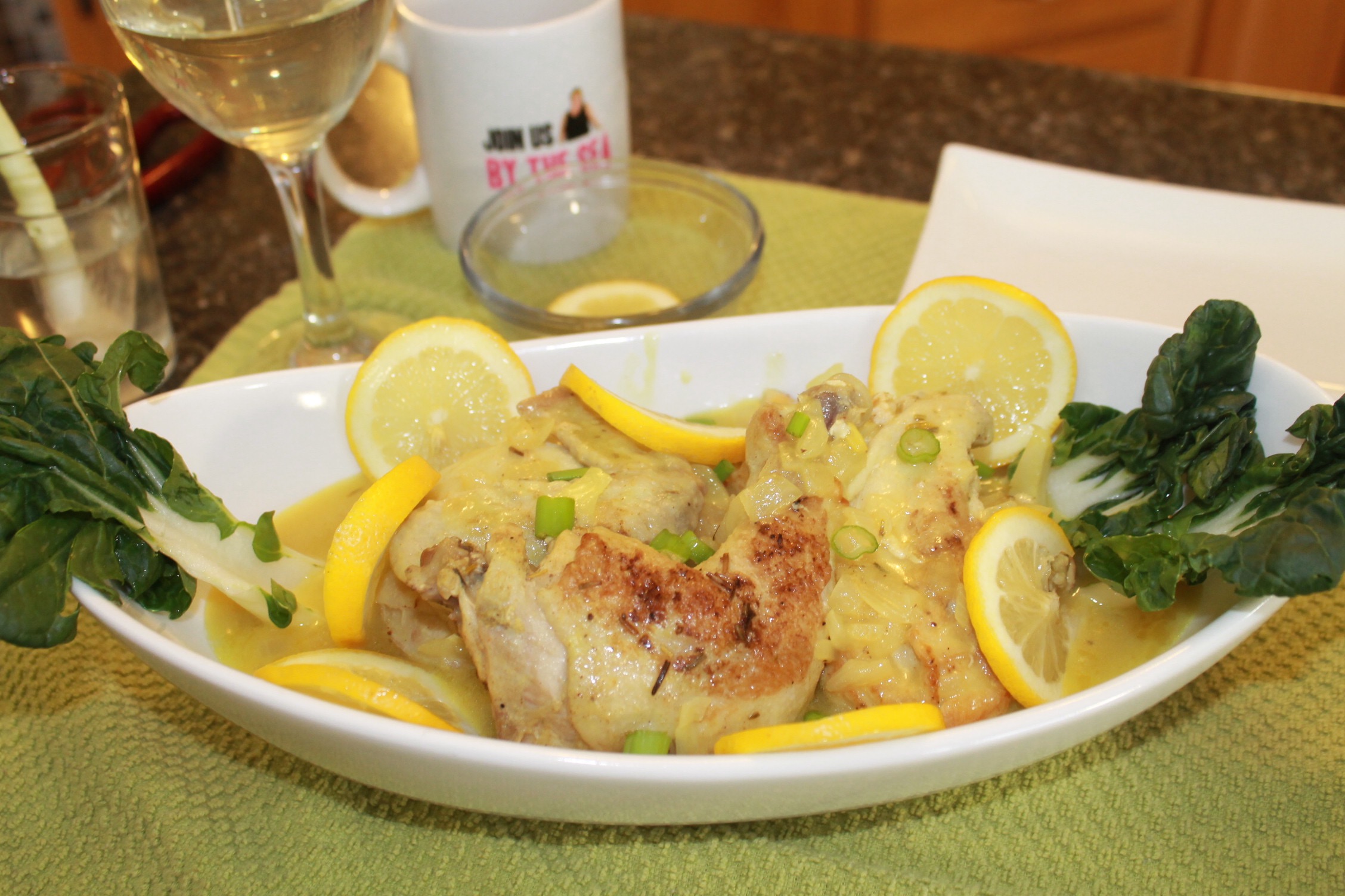 Neighbor's Kitchen Herb Chicken with Lemon