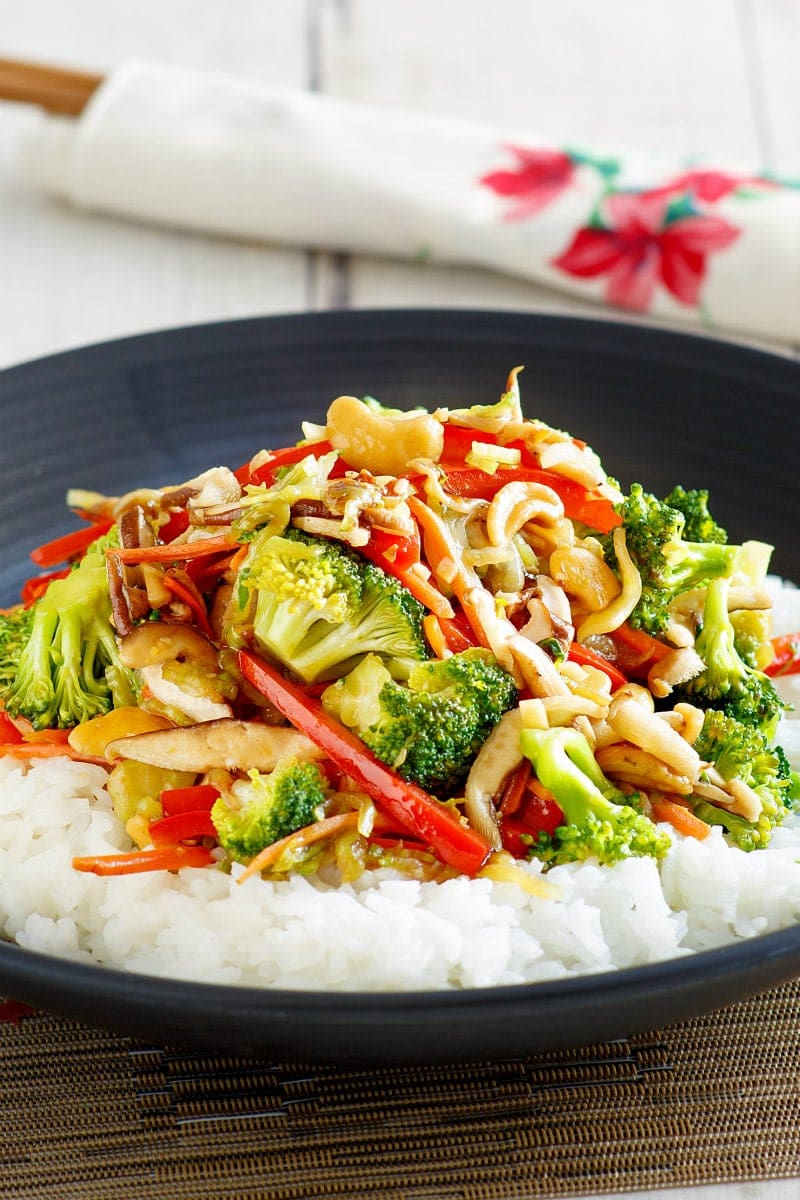 Speedy Rice and Veggie Stir-Fry
