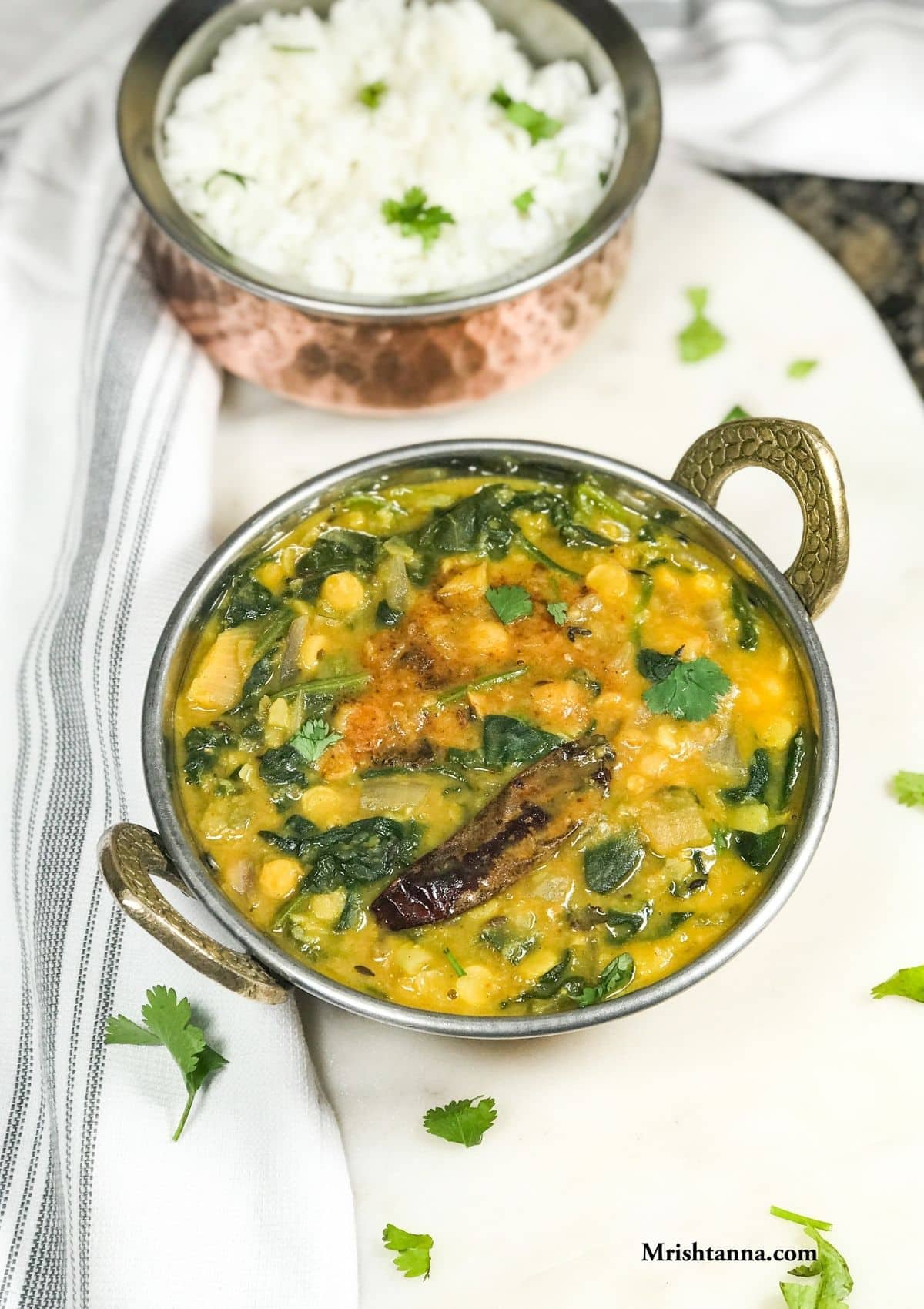 Tamarind-Spinach Dal