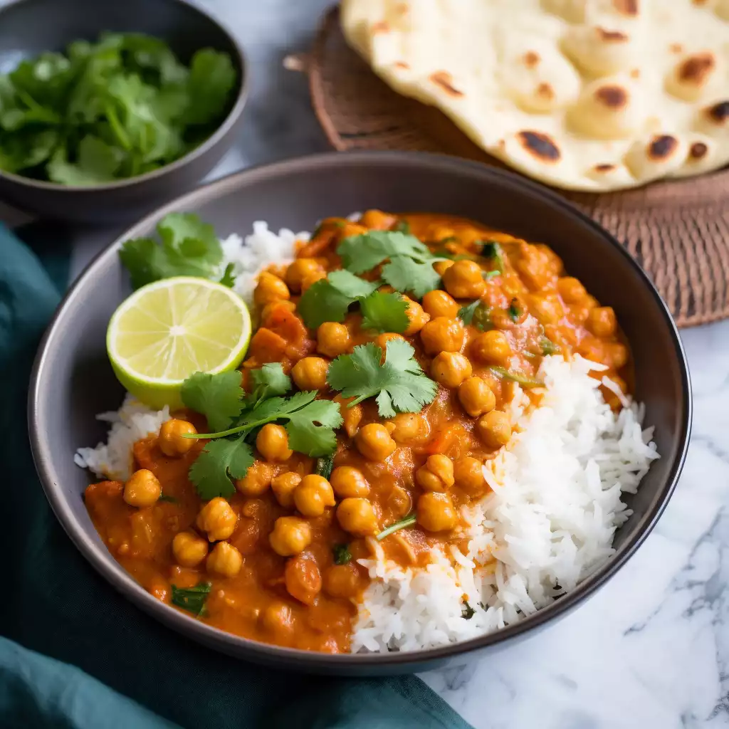 Coconut-Lime Chickpea Curry