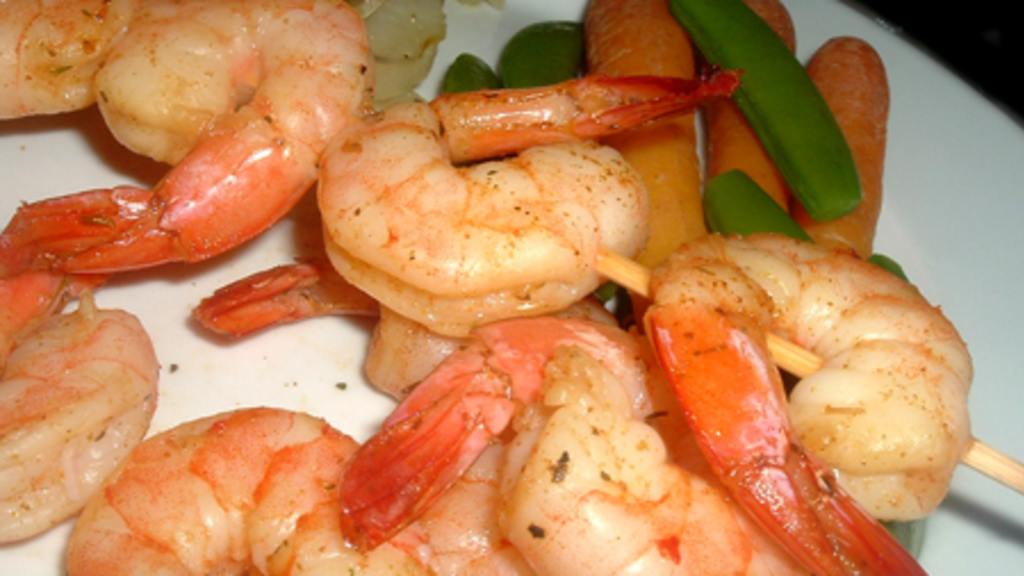 Carnival-Style Sweet and Spicy Shrimp Skewers