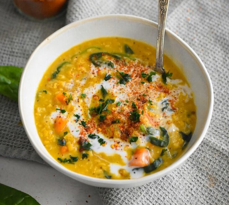 Curried Lentil and Sweet Potato Stew