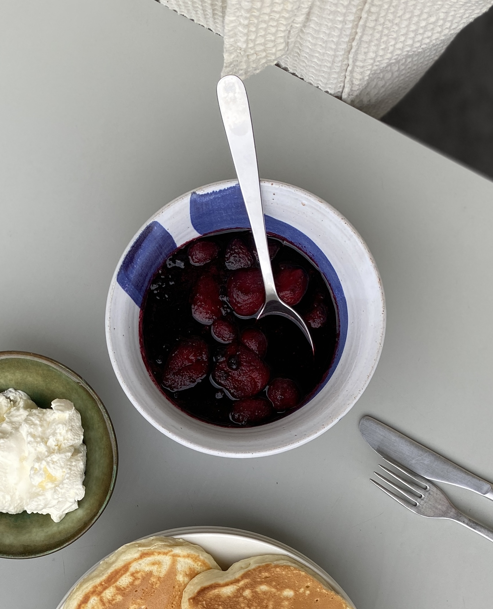 Strawberry and Blueberry Compote
