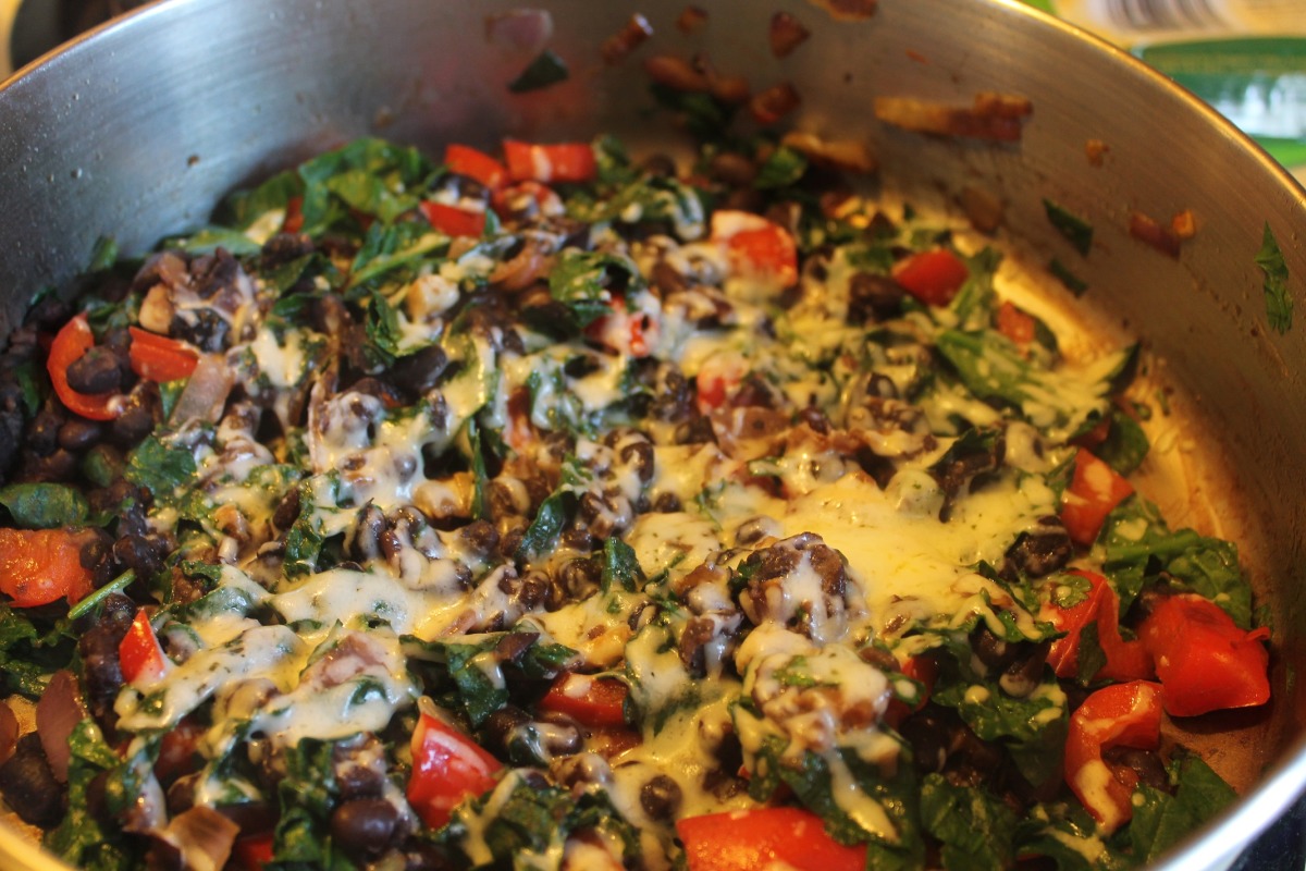 Three-Bean Vegetable Stir-Fry