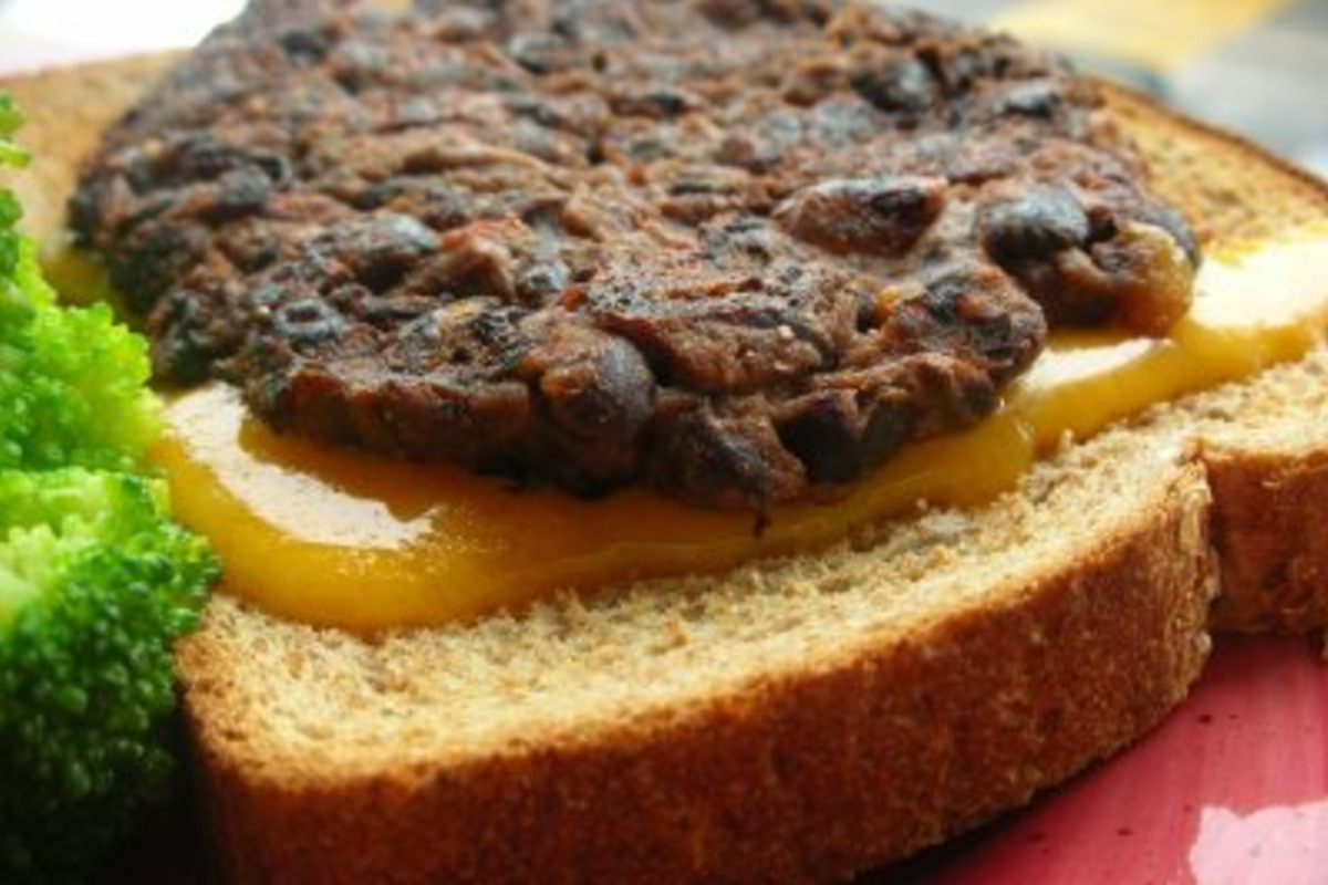 Miso-Glazed Black Bean Burgers