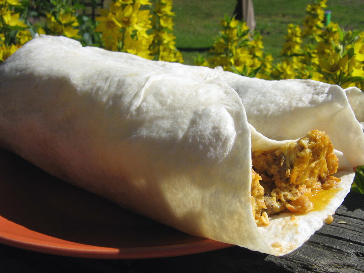 Bid Day Breakfast Burritos