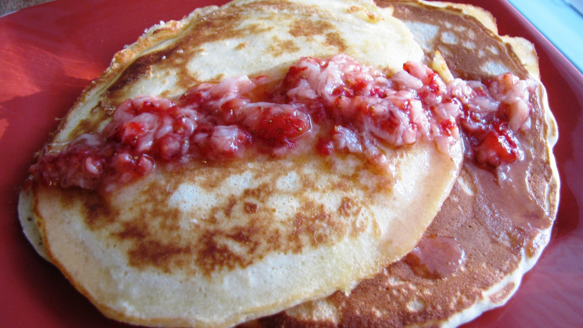 Pan-Fried Buttermilk Pancakes