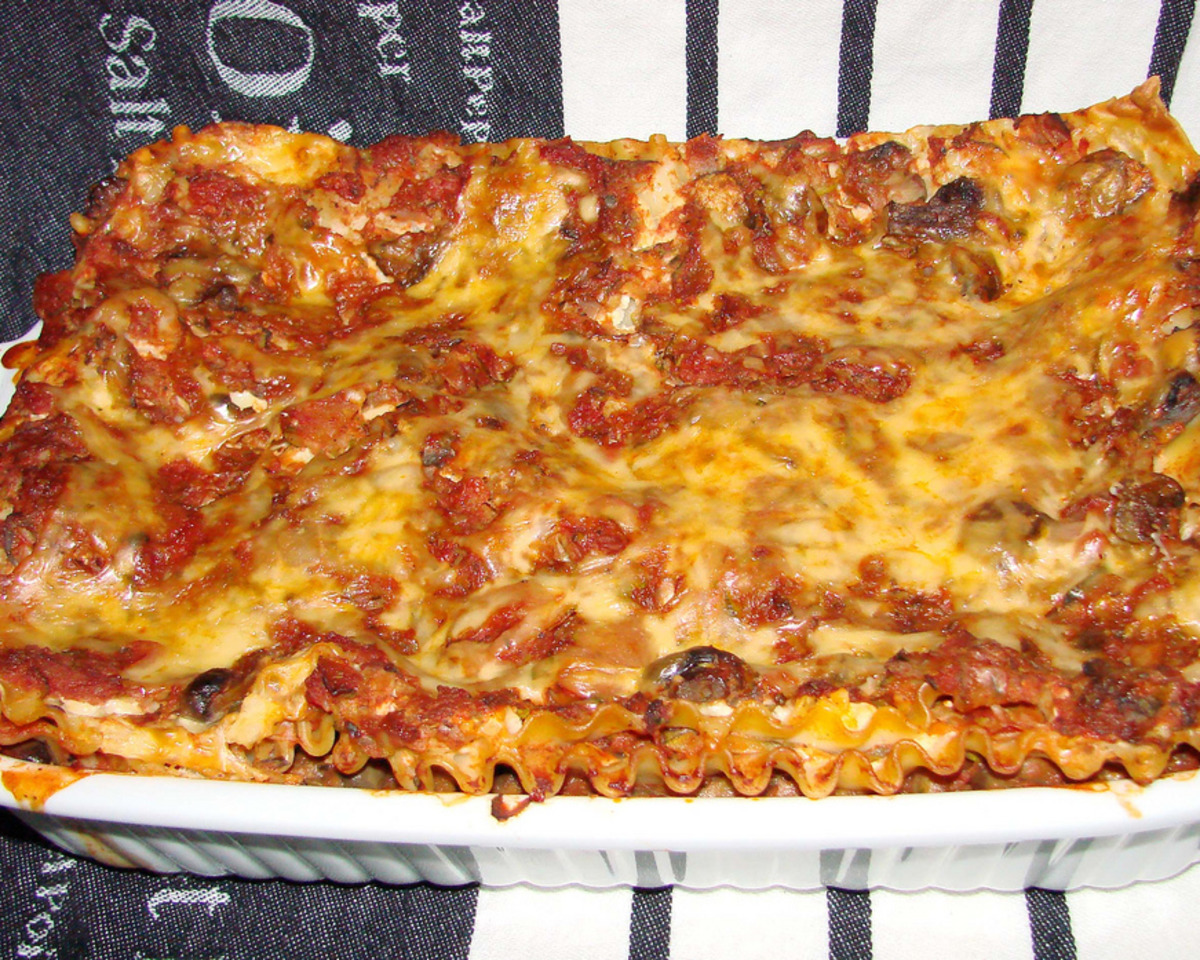 Cheese-Stuffed Vegetable Lasagna