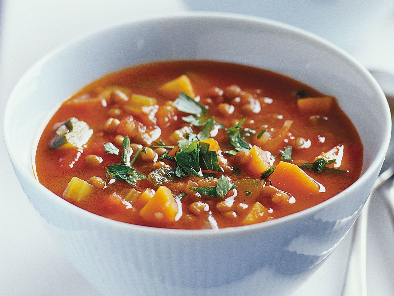 The Best Veggie-Packed Lentil Soup