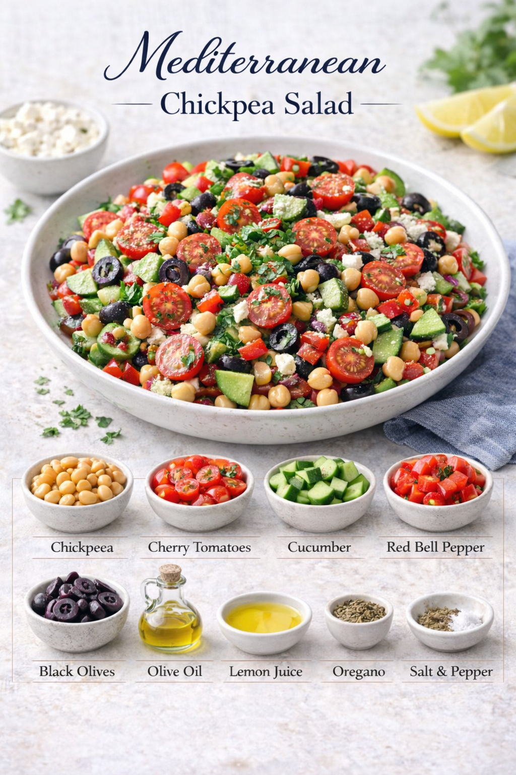Best-Ever Mediterranean Chickpea Salad