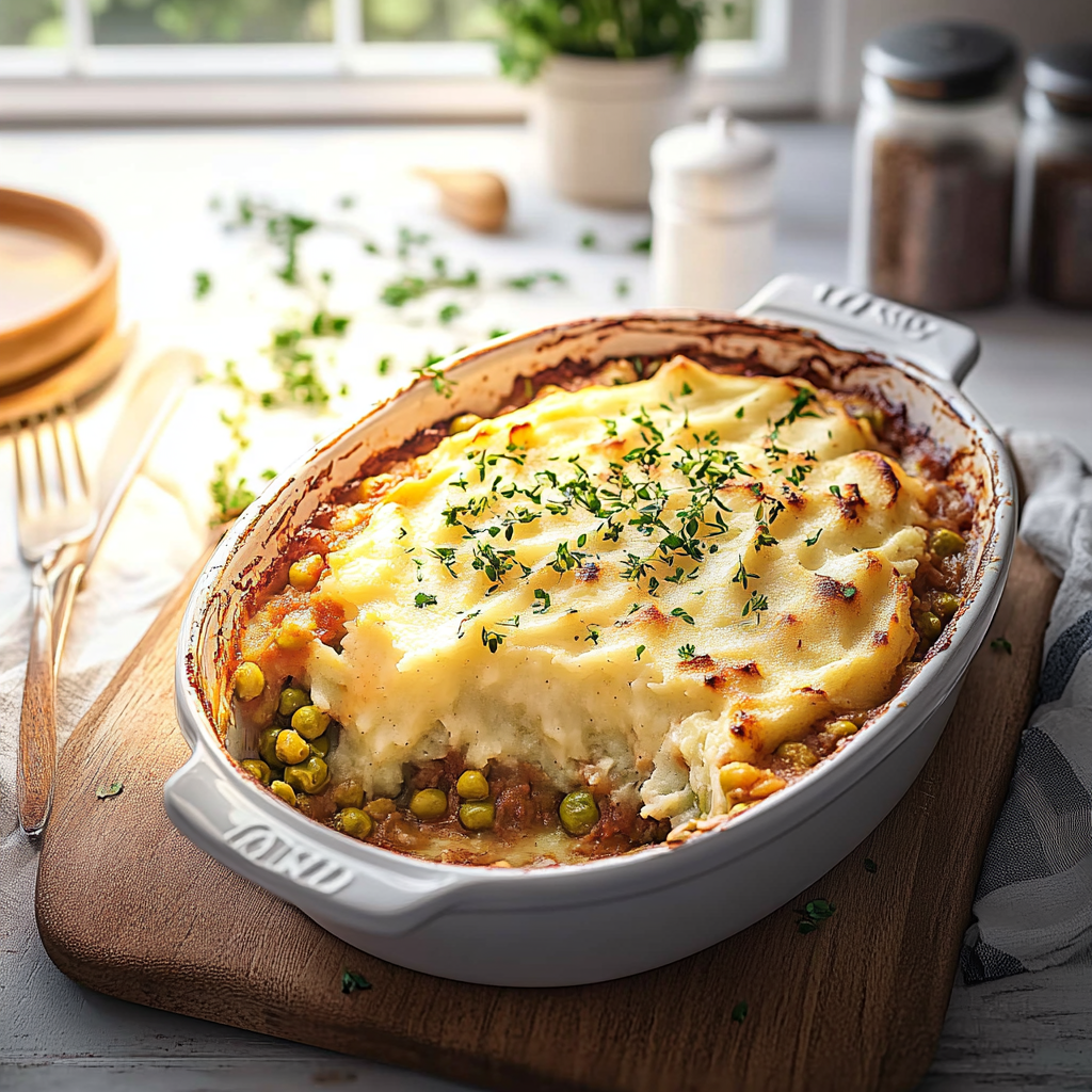 Smith's Comfort Pie with Herb-Infused Crust