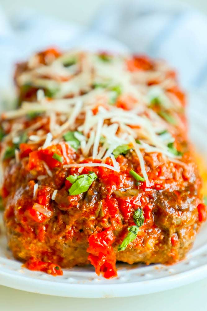 Baked Tomato-Scallion Meatloaf