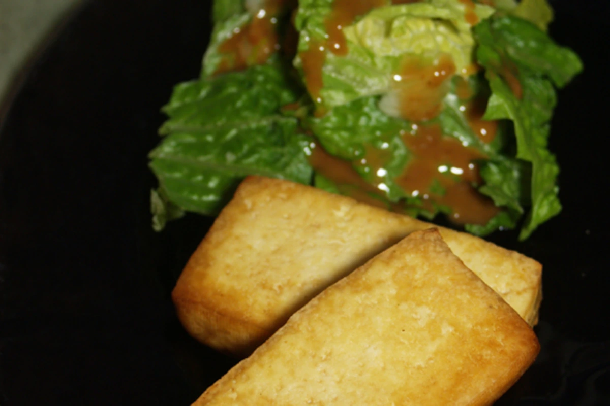 Baked Miso-Tofu with Sesame