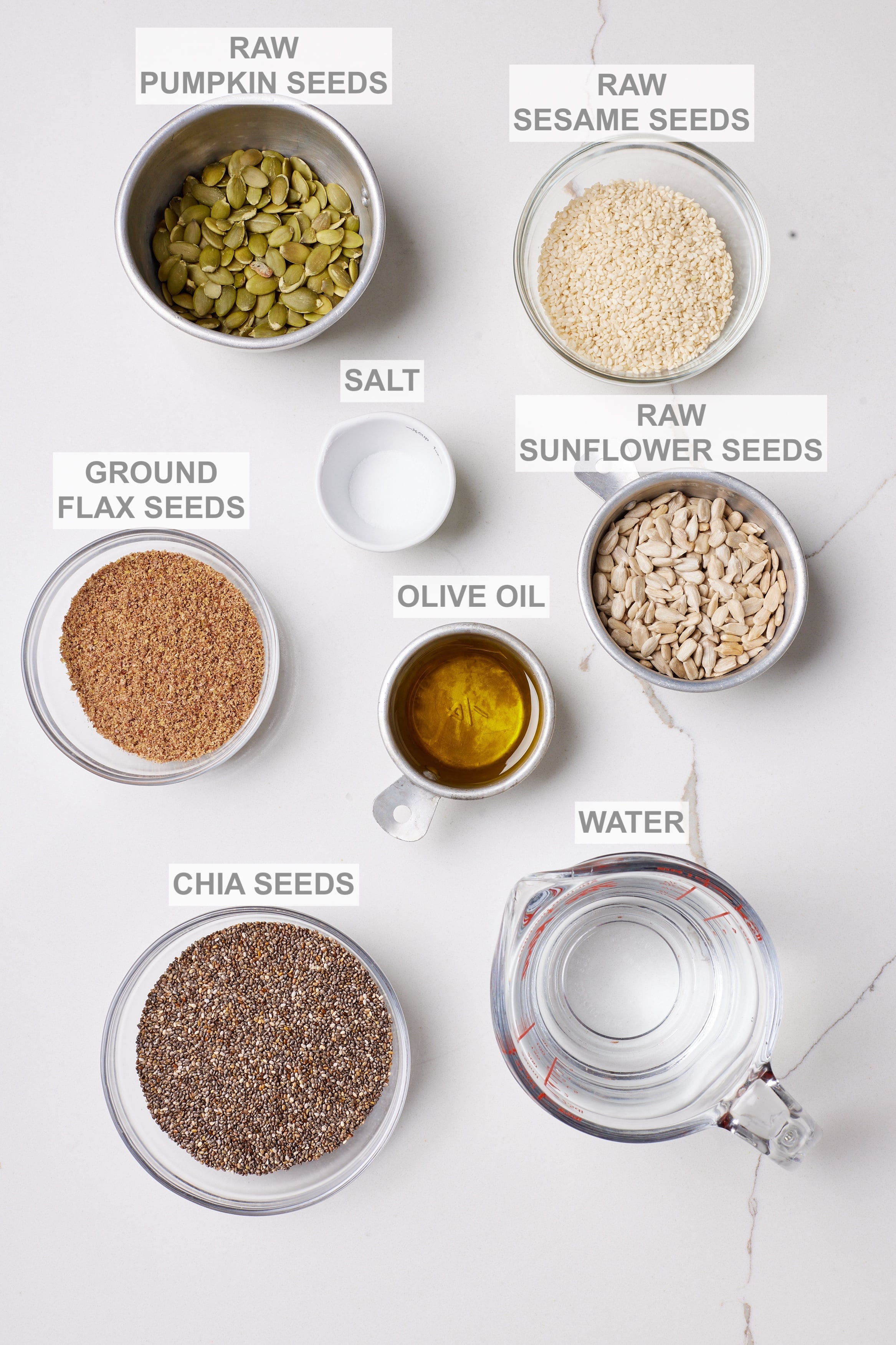 Herb-Infused Seed Crackers with Lemon Zest