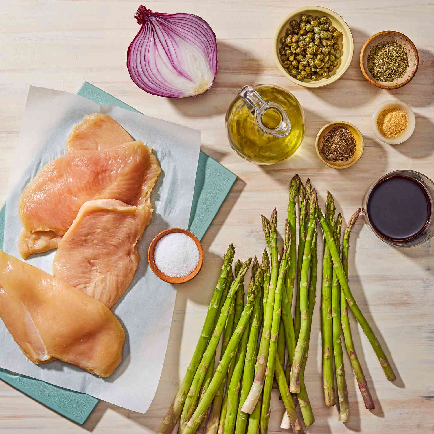 Balsamic-Glazed Chicken and Asparagus