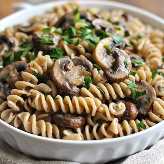Midweek Mushroom Pasta