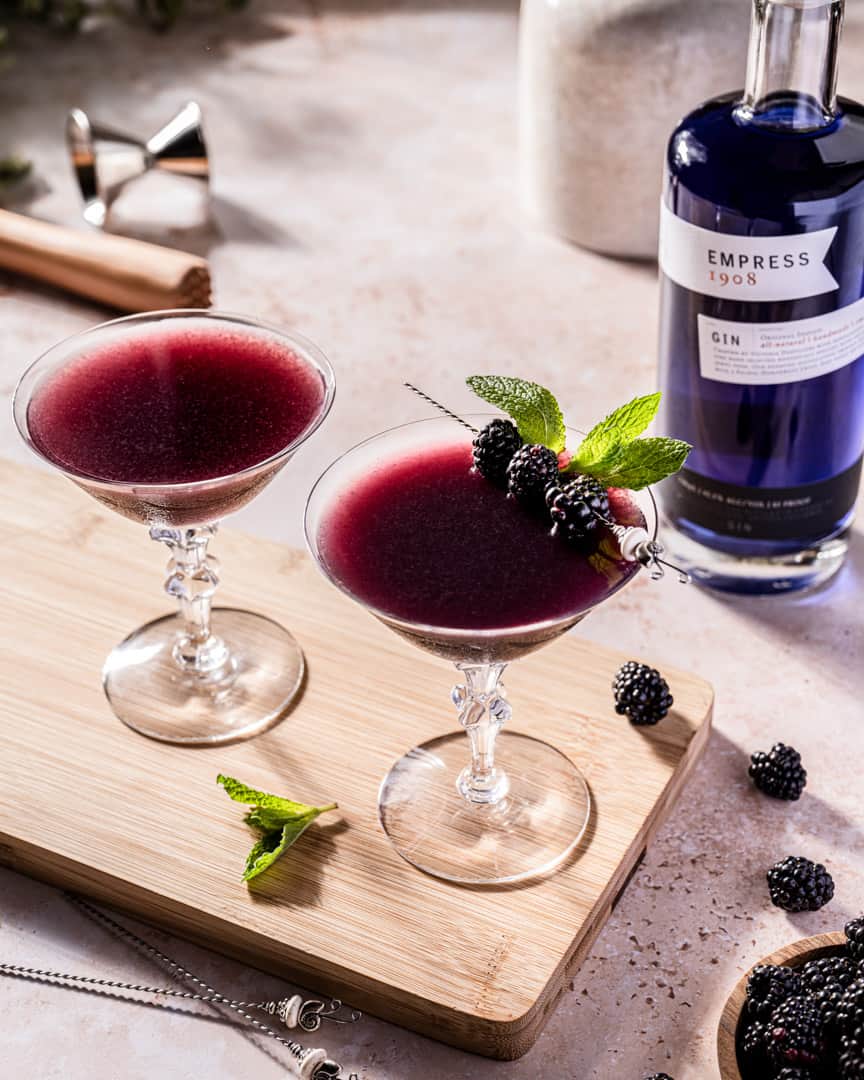 Muddled Gin with Mint