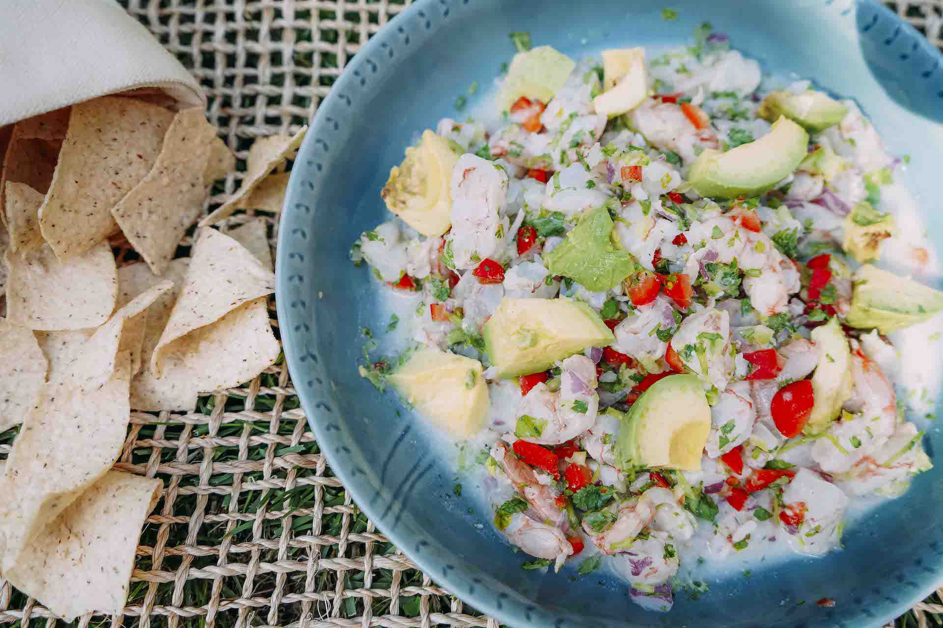 Citrus-Cured Ceviche with Fresh Cilantro