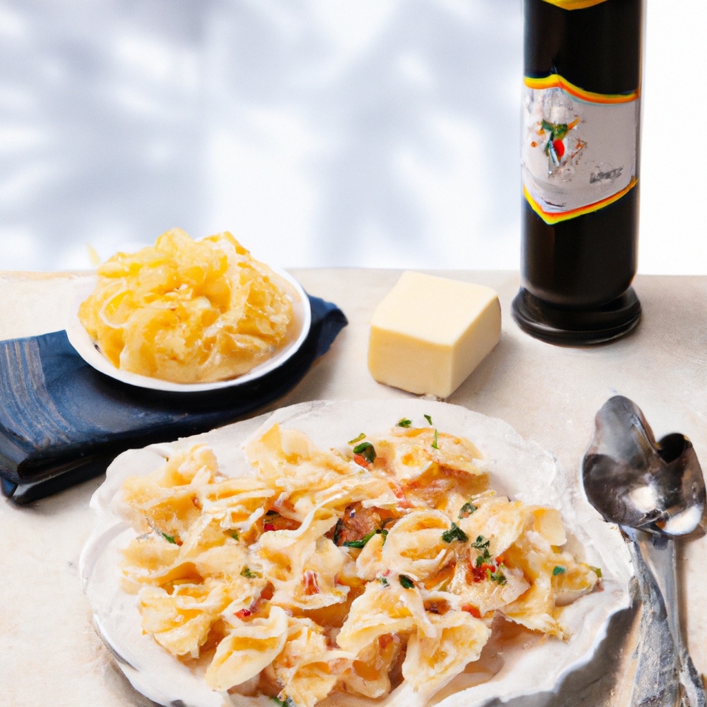 One-Pot Tomato-Basil Farfalle with Shrimp
