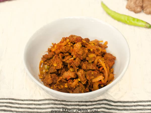 Goan Roast Beef Chilli Fry