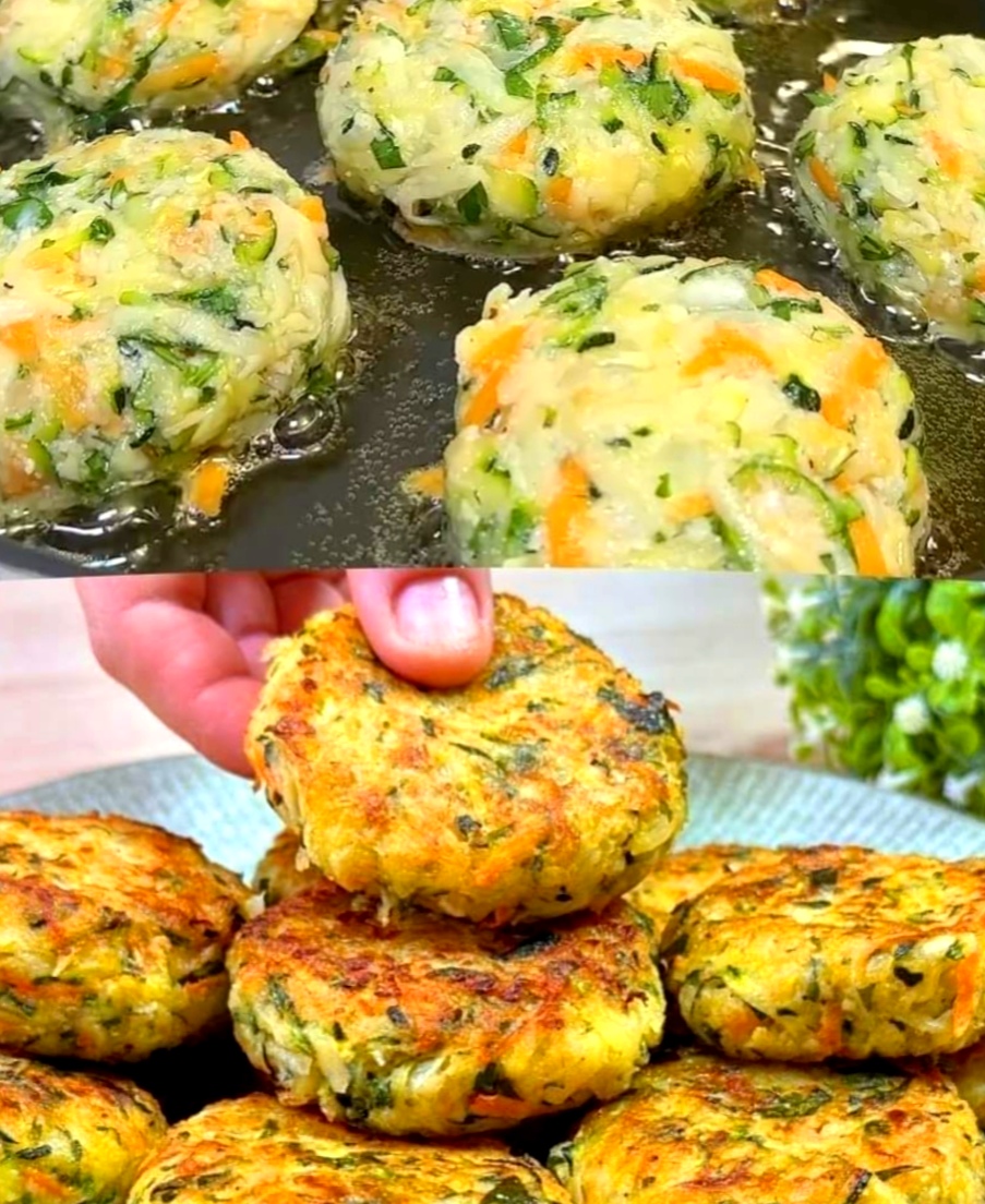 Animal-Shaped Vegetable Fritters