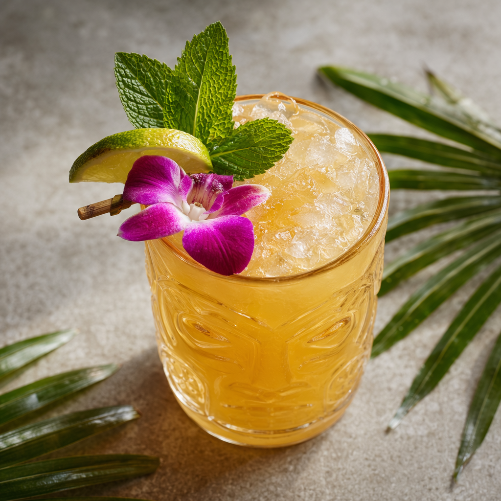 Tiki Tiki Mai Tai Cocktail