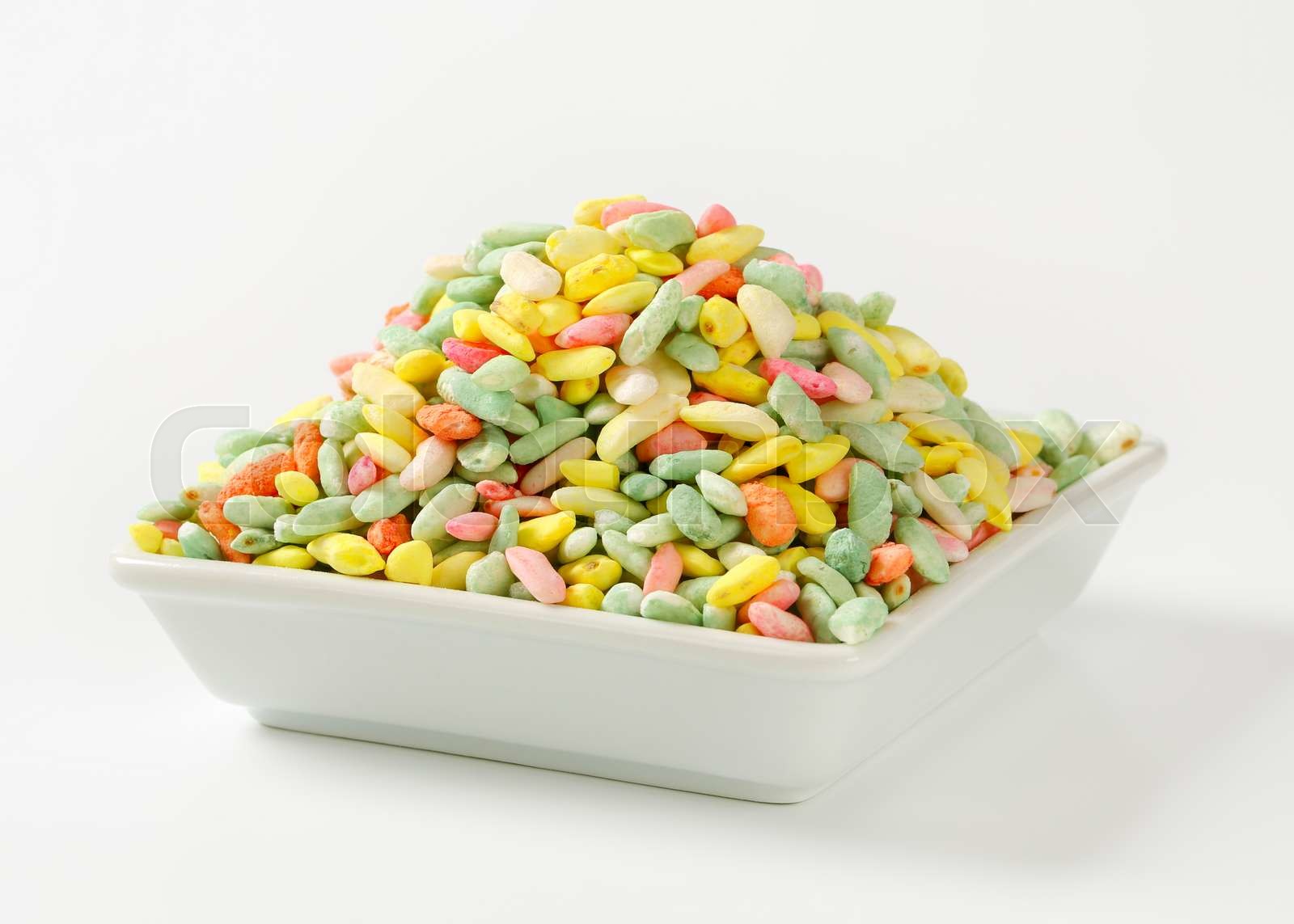 Sweet Puffed Rice with Cardamom and Nuts