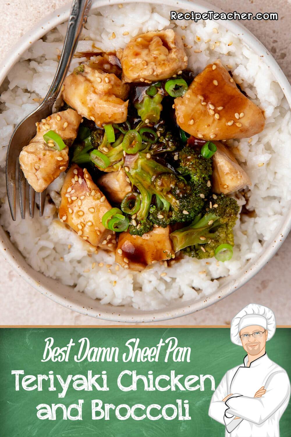 Sheet Pan Teriyaki Chicken with Broccoli