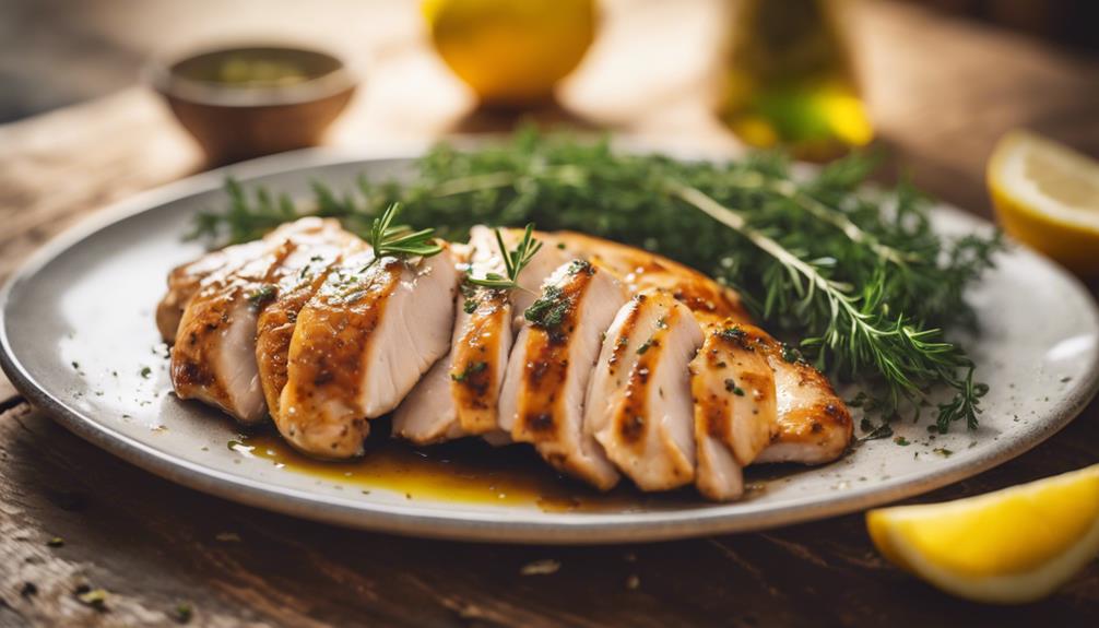 Pan-Sear Chicken Breast with Lemon and Thyme