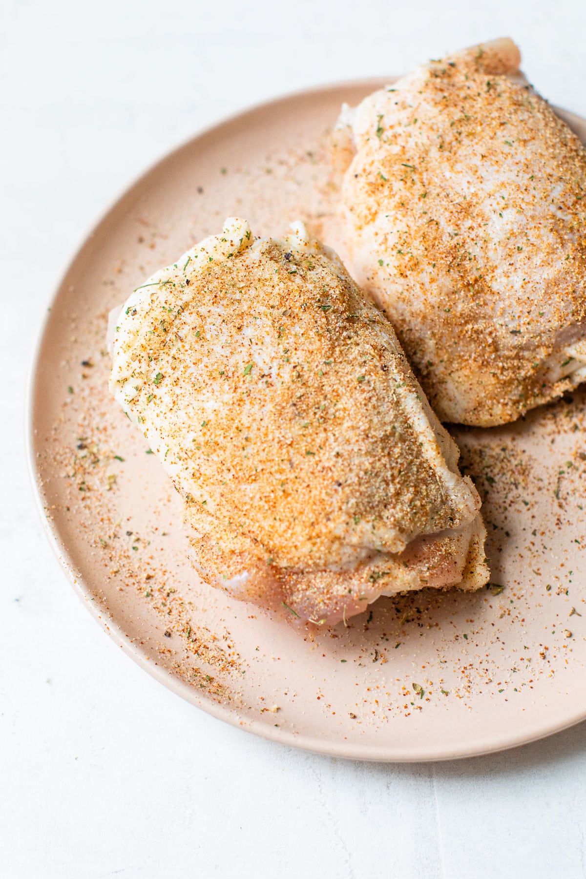 Pan-Seared Chicken Thighs with Almond Flour Crust