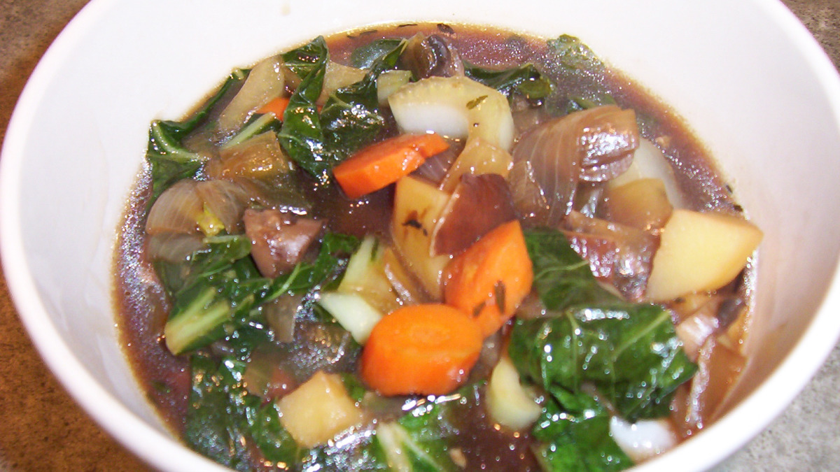 Slow-Cooked Mushroom and Potato Stew
