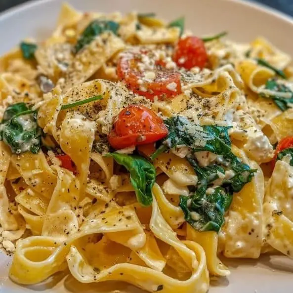 Ricotta-Stuffed Pasta with Tomato Basil Sauce