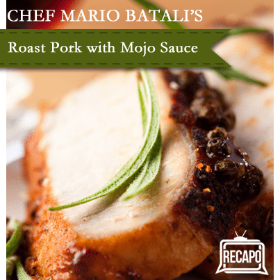 Citrus-Marinated Roast Pork with Mojo Sauce