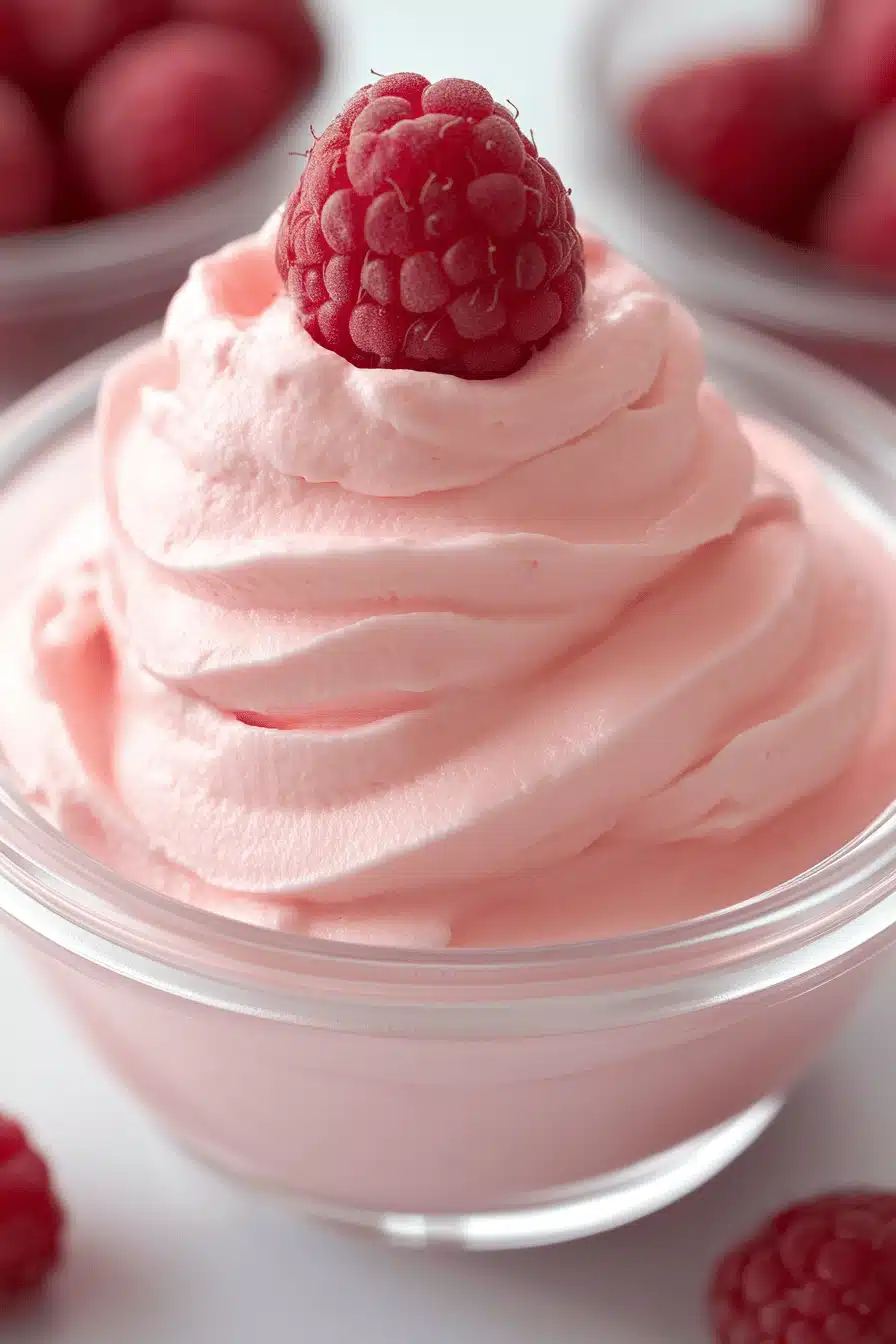 Rose Water and Raspberry Shortcake with Whipped Cream