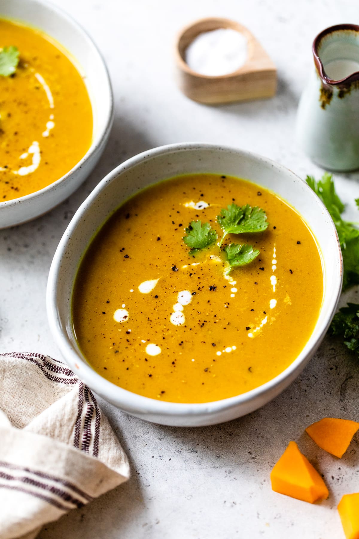 Slow-Cooked Butternut Squash Soup with Coconut Milk